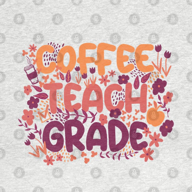 Coffee Teach Grade in Orange by Booneb